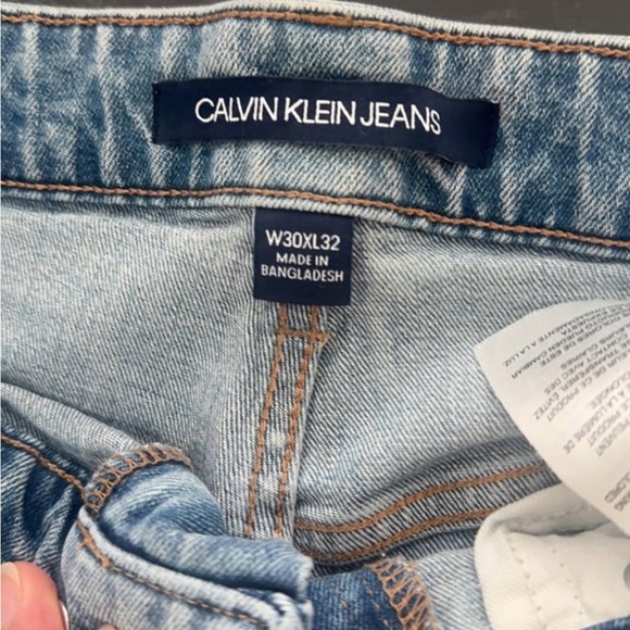 Calvin Klein Jeans Slim Straight Light Blue - Picture 2 of 4
